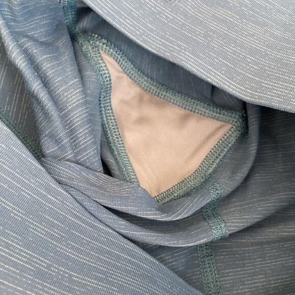 Outdoor Voices Womens 7/8 Leggings OV TechSweat in Provincial Blue Size S - Picture 14 of 15